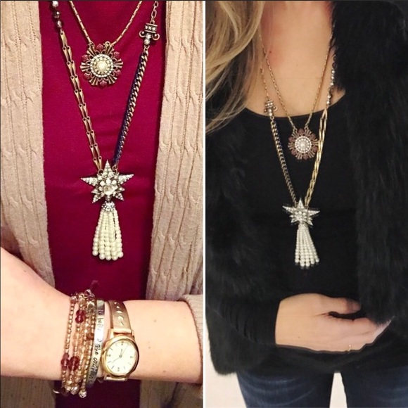🆕 Souviens 2-Row Convertible Necklace c+i N492SGP